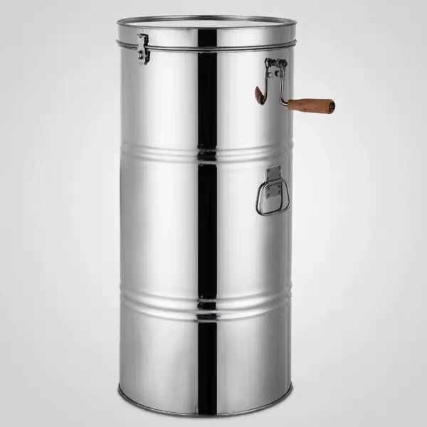 Honey Extractor Stainless Steel Manual 2 Frames Bee Honey Extractor Honey Centrifuge for Beekeeper beekeeping equipment