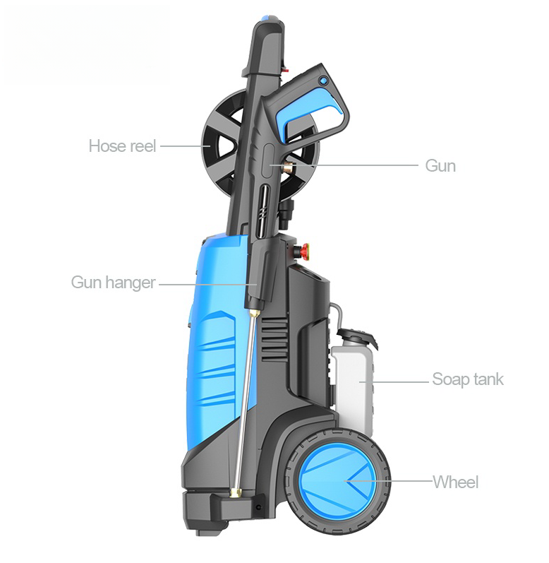 Portable High Pressure Cleaner for Home Company Garden Car Wash High Pressure Washer