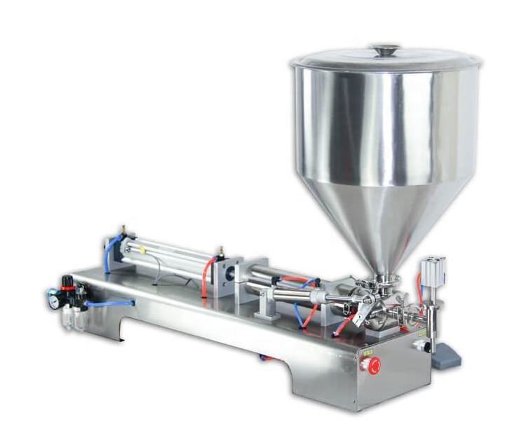 Semi Automatic Pneumatic Packing Machine Filler Honey Peanut Butter Ketchup Sauce Paste Oil Jam Juice Bottle Filling Machine