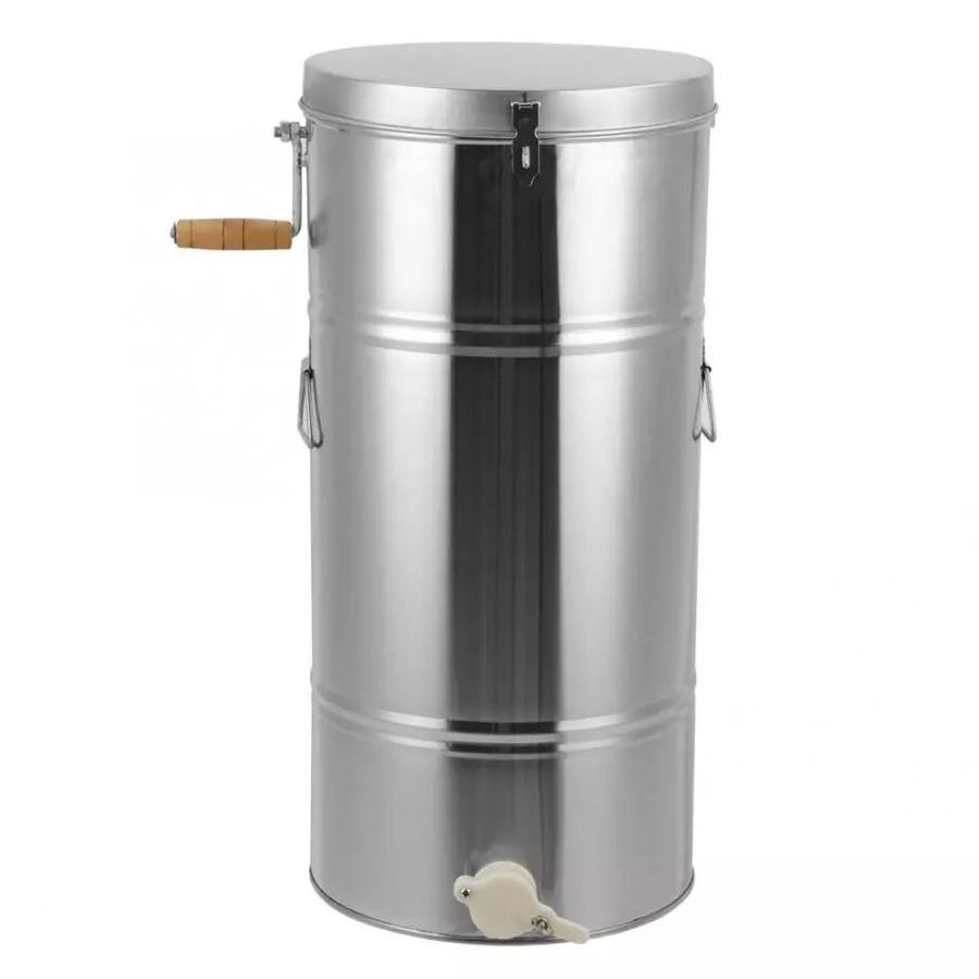 Honey Extractor Stainless Steel Manual 2 Frames Bee Honey Extractor Honey Centrifuge for Beekeeper beekeeping equipment