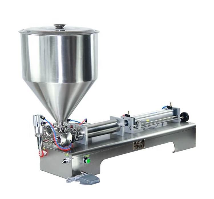 Semi Automatic Pneumatic Packing Machine Filler Honey Peanut Butter Ketchup Sauce Paste Oil Jam Juice Bottle Filling Machine