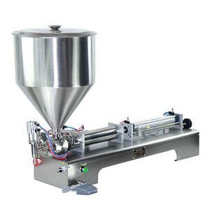 Semi Automatic Pneumatic Packing Machine Filler Honey Peanut Butter Ketchup Sauce Paste Oil Jam Juice Bottle Filling Machine