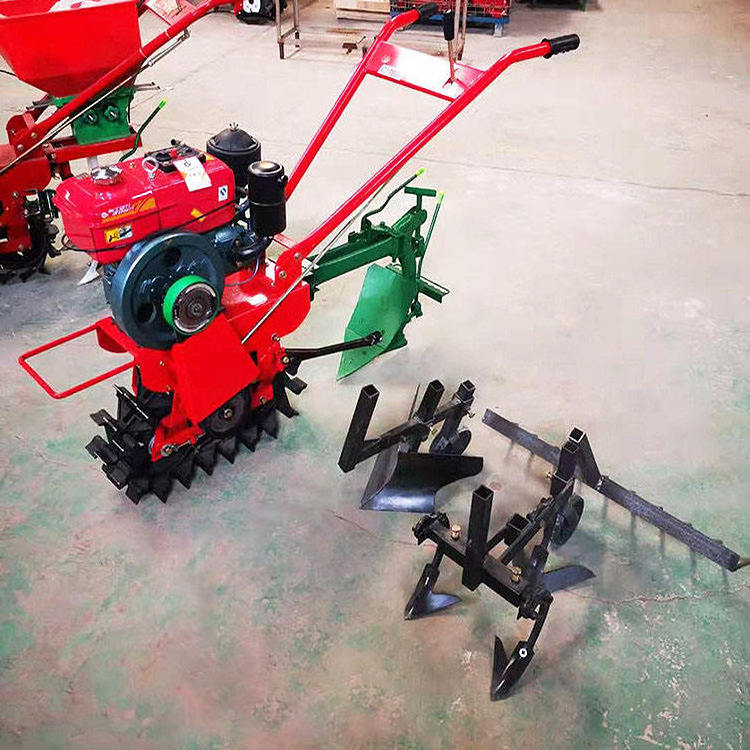 Farm Machinery and equipment small diesel rotary cultivator, farm plowing machine, weeding and soil tiller