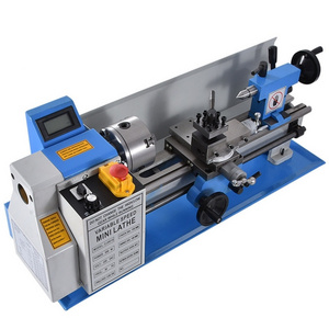 Mini Manual Metal Lathe Machine Pool Cue Repairing Lathe With 600W Brushless Motor