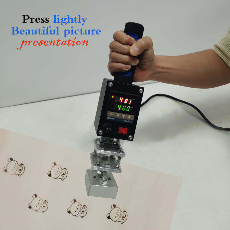 Hand-held Adjustable Temperature Marker Letter Foil Stamping Machine Electric Heat Press Machine