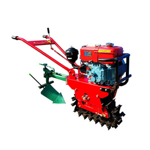 Farm Machinery and equipment small diesel rotary cultivator, farm plowing machine, weeding and soil tiller