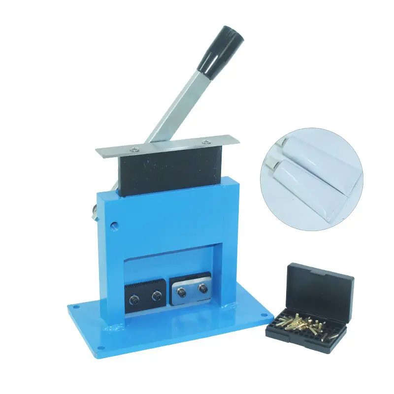 Semi-automatic Manual Table Top Ultrasonic  Aluminium Plastic Pipe Sealing Tail Machine Toothpaste Tube Sealing Machine