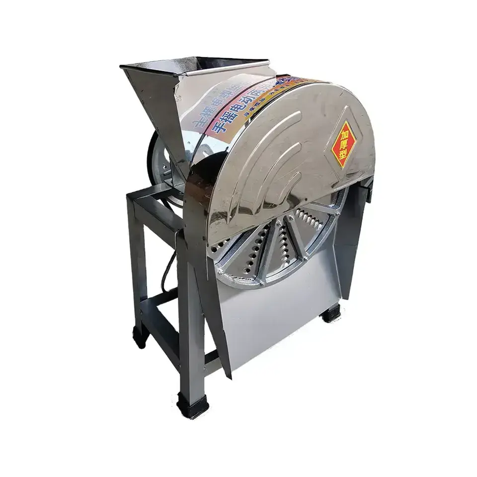 Automatic Electric Shredder Shredder Slicer Wiper Farming Home Cassava Sweet Potato Turnip Potato Shredding Machine