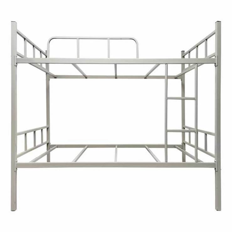 Durable Steel Fashion  Bunk Bed Double Decker Space Bunk Bed With Curtain For Hotel Youth Hostel