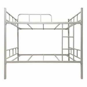 Durable Steel Fashion  Bunk Bed Double Decker Space Bunk Bed With Curtain For Hotel Youth Hostel