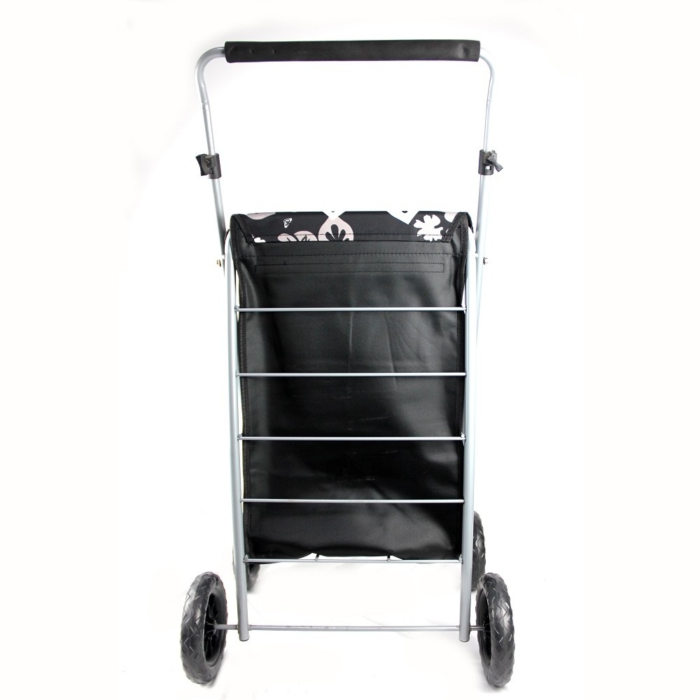 High Quality Hand Wire Best Shopping Cart for Elderly with a Convenient Carrying Bag