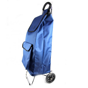 Wholesale 600D Polyester Folding Shopping Cart Trolley Bag Shopping Trolley bag luggage