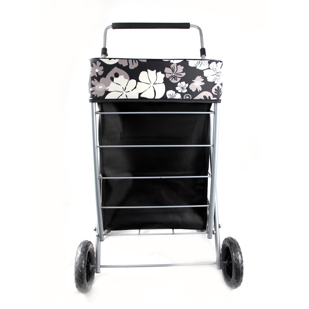 High Quality Hand Wire Best Shopping Cart for Elderly with a Convenient Carrying Bag