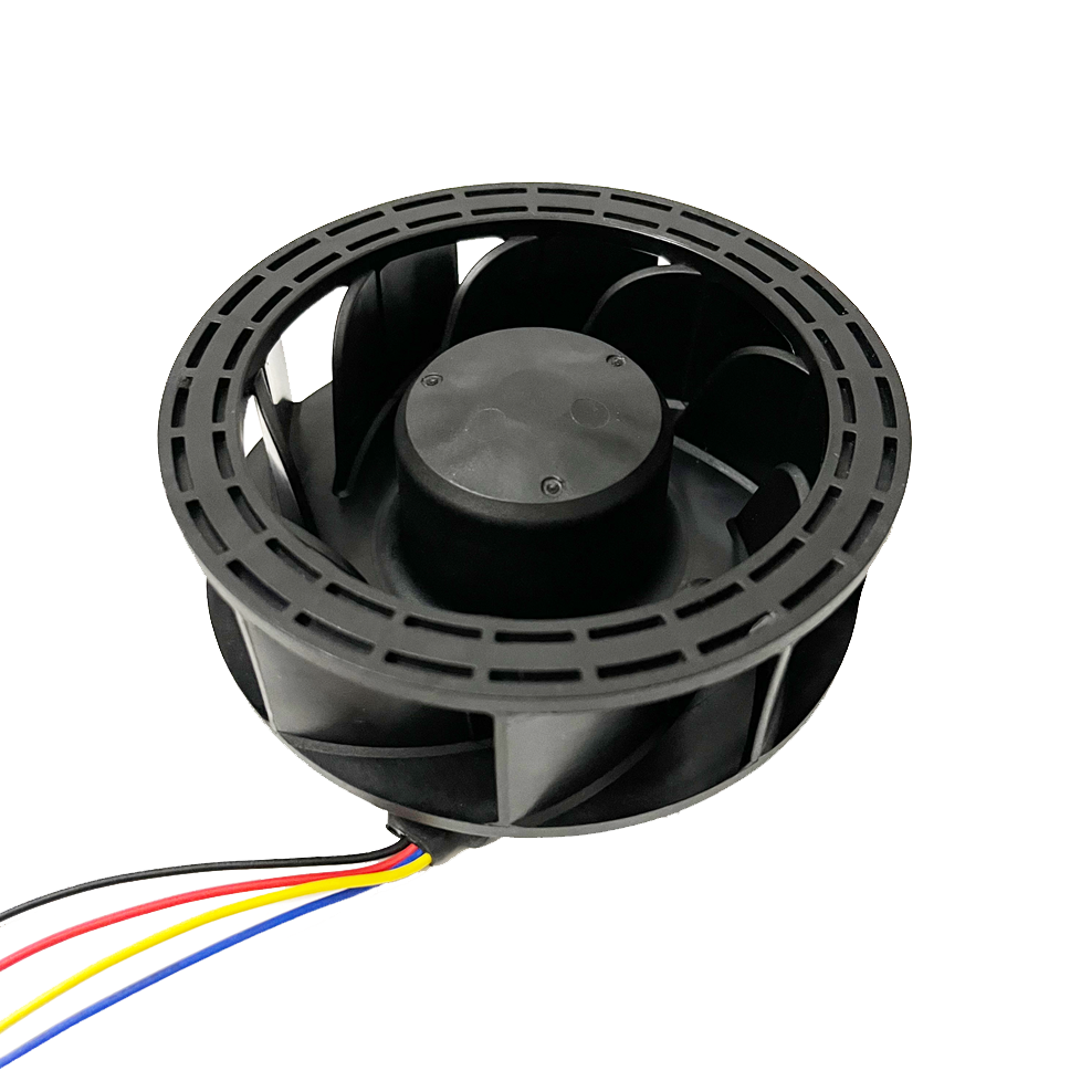 100 mm quiet air blowing centrifugal mini 12v fan for vacuum cleaner inline fan 4 inch silent motor plastic fan