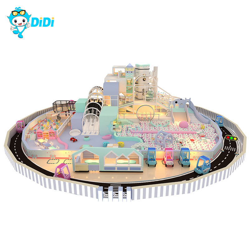 Brand New Space Theme Aeroplane Children Soft Play Indoor Playground Equipment Kids Indoor Playground With High Quality