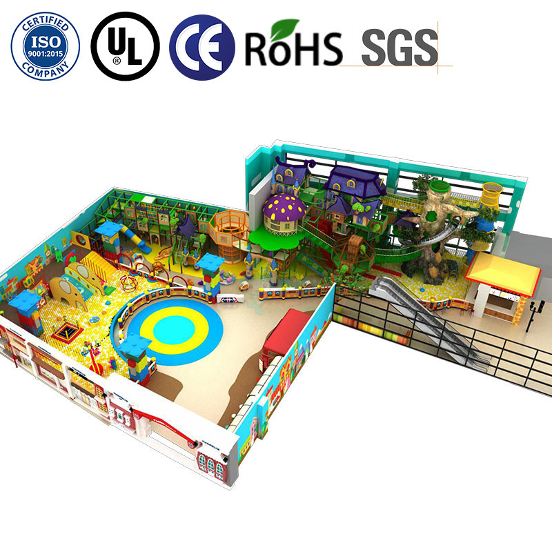 Didi Amusement Equipment Children Indoor Playground Playhouse High Rope Course Jungle Gym For Kids With Low Price