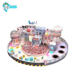 Multifunctional Children Commercial Amusement Park Products Kids Slide Set Swing Set Indoor Playground Equipment Gym