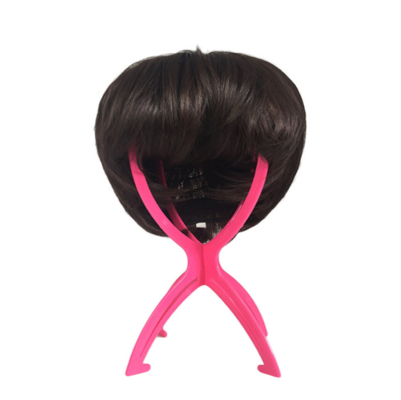 Wig wigs Model Hat  Bracket Plastic Rack set Manufacturer Direct Sale Support Receiving Portable 34cm hight