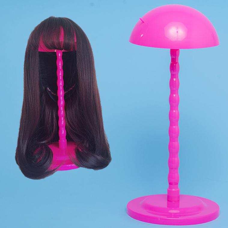 Wig Model Hat and hair Bracket Plastic Mushroom Rack Manufacturer Direct Sale Support Receiving Portable 30cm