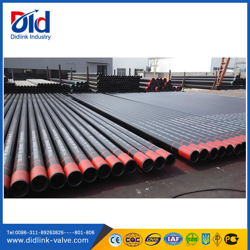 Carbon Steel Pipe Seamless 800mm Large End Cap 6 Inch Storage Rack Api 5ct P110 Ltc Tubing