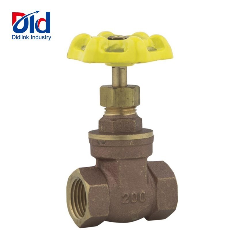 Brass Gate Valves Wholesale 1/2 - 4 Inch BSPT Thread High Pressure Handle Wheel Water media