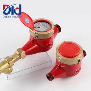 DN20 Best Quality horizontal hot water meter rotor wet hot water meter