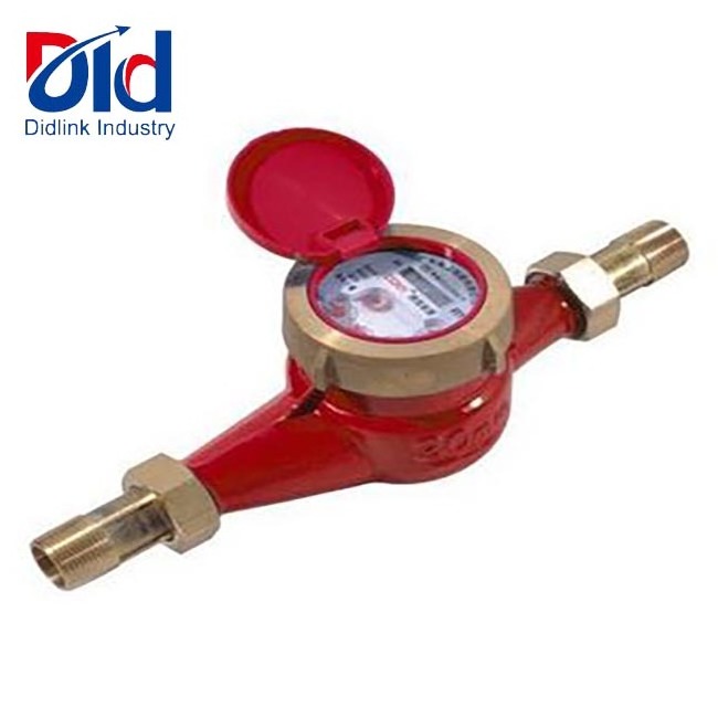 DN20 Best Quality horizontal hot water meter rotor wet hot water meter