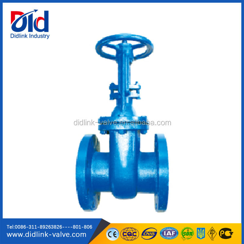 100mm Price Flanged Flat Part Pn16 List Wheel Handle With Cast Iron Gate Valve