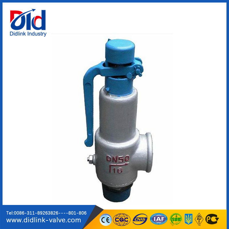 Pop Relief Manufacturer A40y-100 Spring Loaded Closing Vacuum Pressure Safety Valve On Boiler