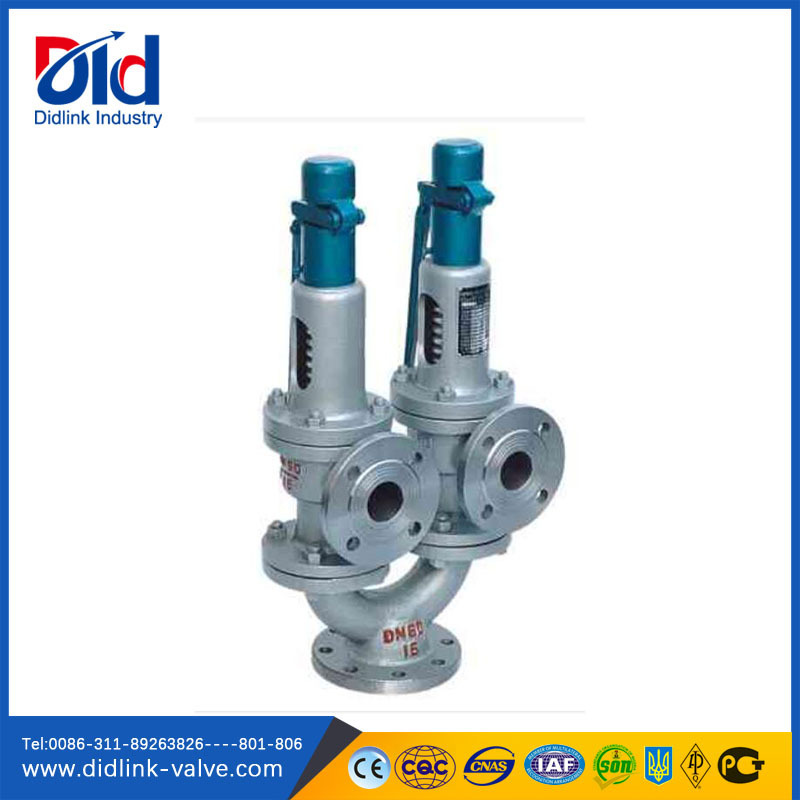 Pop Relief Manufacturer A40y-100 Spring Loaded Closing Vacuum Pressure Safety Valve On Boiler