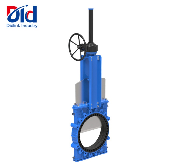 Professional Manufacture Pneumatic Slide Cast Steel Knife Gate Valve