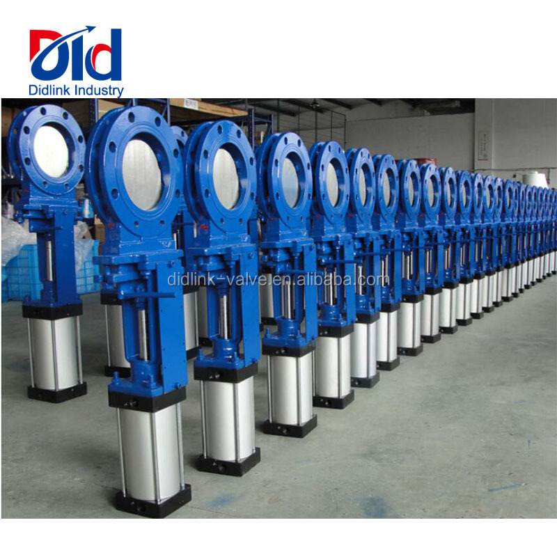 80mm Ppr Pvc Plastic Water Seal Resilient Seated Slide Manual Hydraulic Knife Gate Valve Drilling