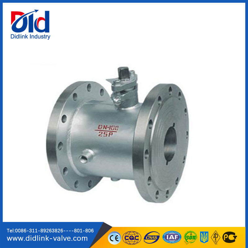 Stainless Steel 2PC JIS 10K CF8 Full Port Electrical Actuated Flanged Floating Ball Valves