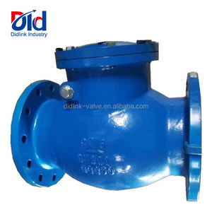 Price List Cast Iron16pa DN200 GGG50 Globe Silent Type Double Flanged Alarm Water Meter Check Valve