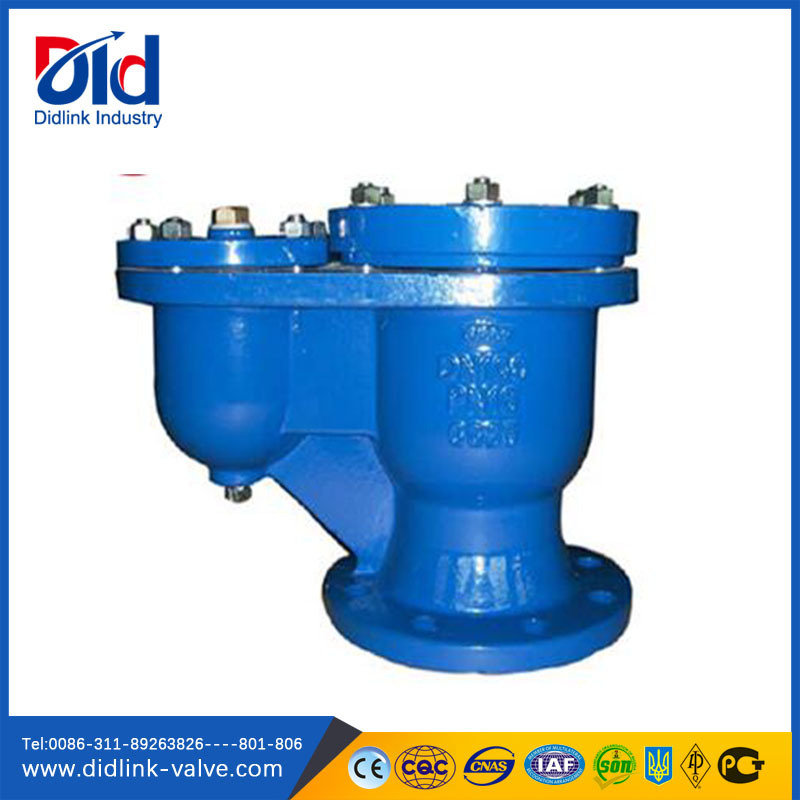 Manual Control Speed Consumption Actuated Ball Metering Di Double Orifice Automatic Air Release Valve