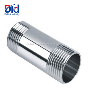 Pipe And Fitting Manufacturer Plumbing Waste Water Stainless Steel Bsp Two End Nipple