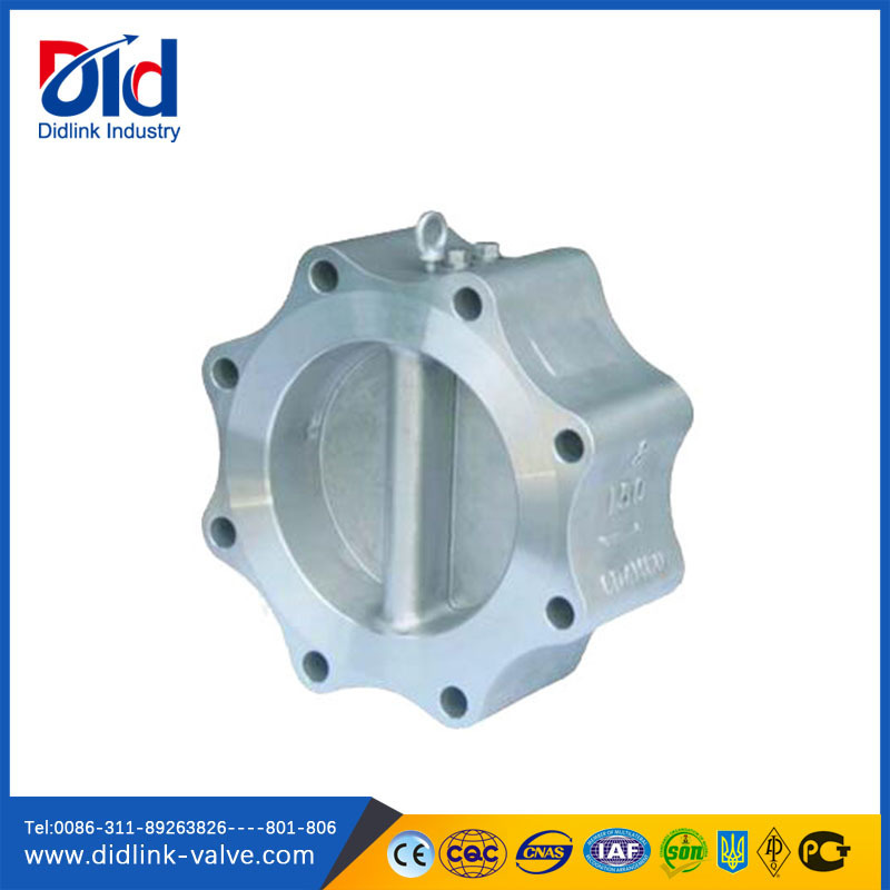 DIN Carbon Steel DN100 Hydraulic Driving Vertical Lift Type Check Valve