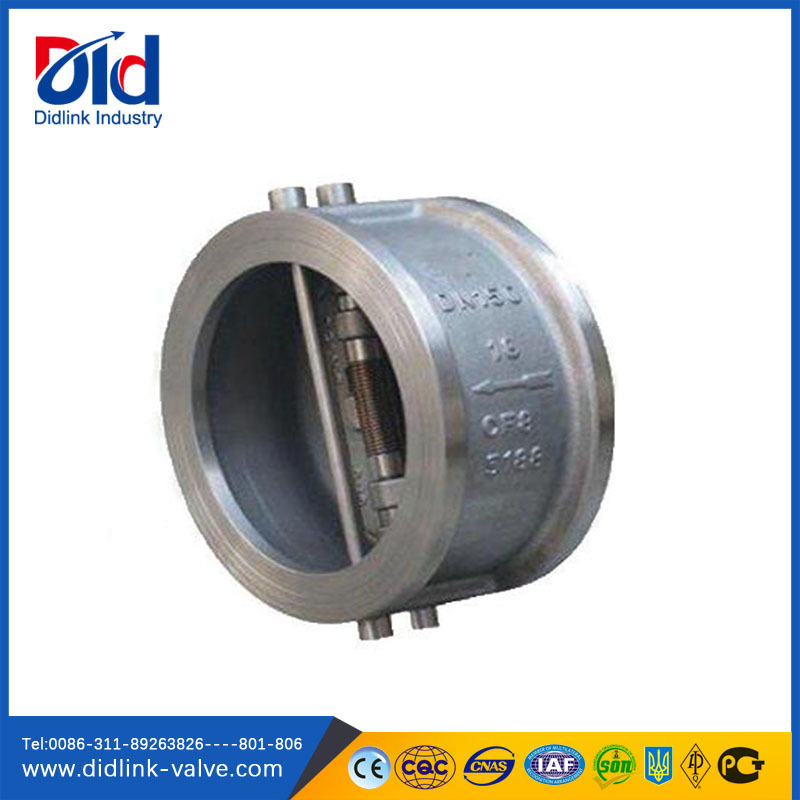 DIN Carbon Steel DN100 Hydraulic Driving Vertical Lift Type Check Valve