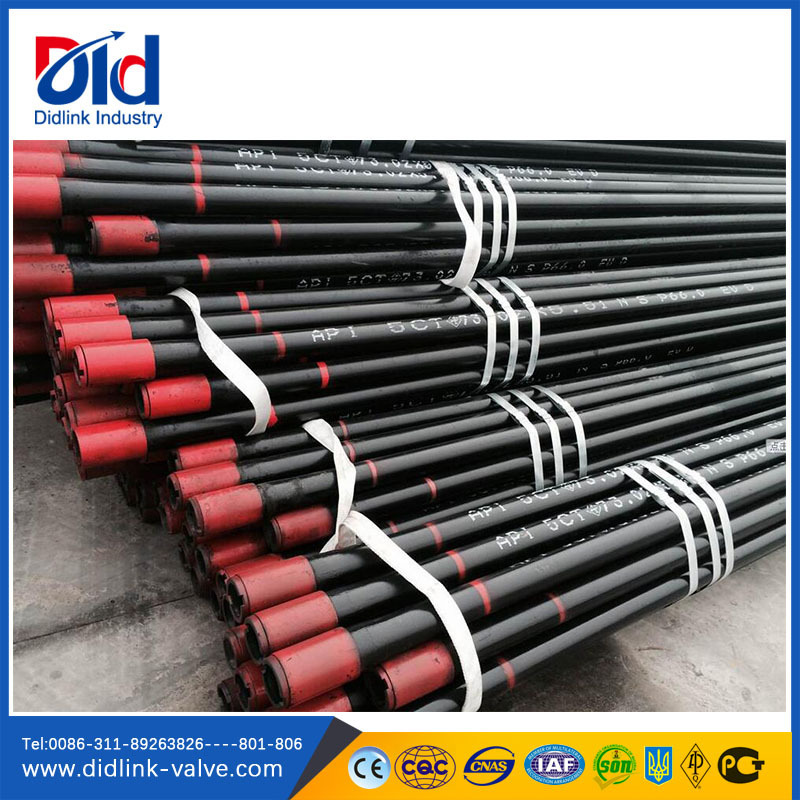 Carbon Steel Pipe Seamless 800mm Large End Cap 6 Inch Storage Rack Api 5ct P110 Ltc Tubing