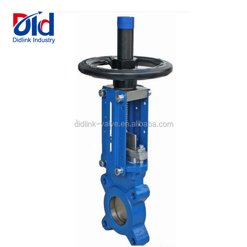 Leaking 0 12 Inch V Plug Rising 4 Ball 2 Controller Din Wafer Butterfly Knife Gate Valve Distributor