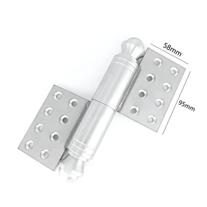 Door Hinges 201 Stainless Steel OEM  Door Hinges Heavy Duty Stainless Steel Flag Hinges for Courtyard Gate