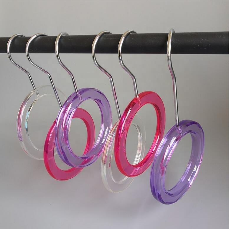 Lucite Neon Colored Acrylic Clothes Display Rack for Clothes