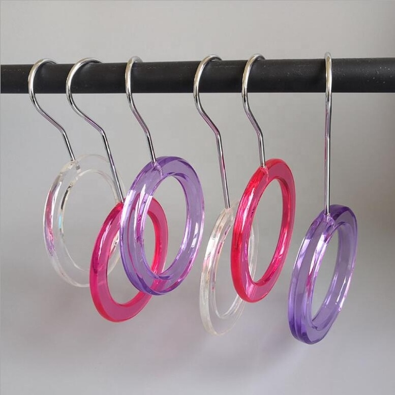 Lucite Neon Colored Acrylic Clothes Display Rack for Clothes