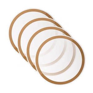 Round Clear Acrylic Placemats