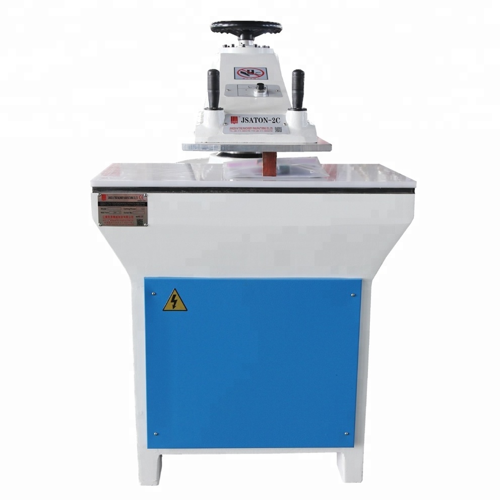 Hydraulic cutting press machine for gasket