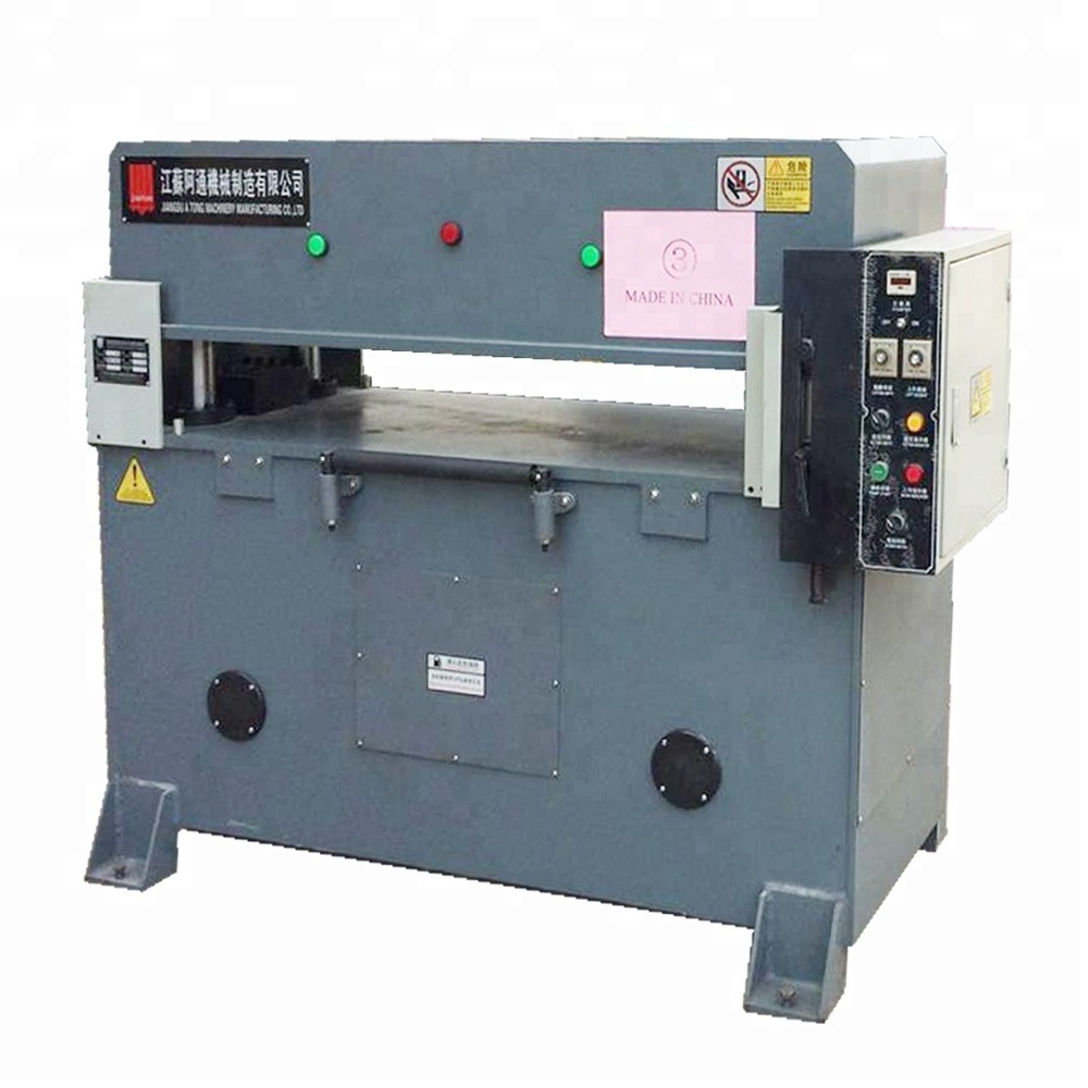 hydraulic fabric die cutting press machine for backpacks