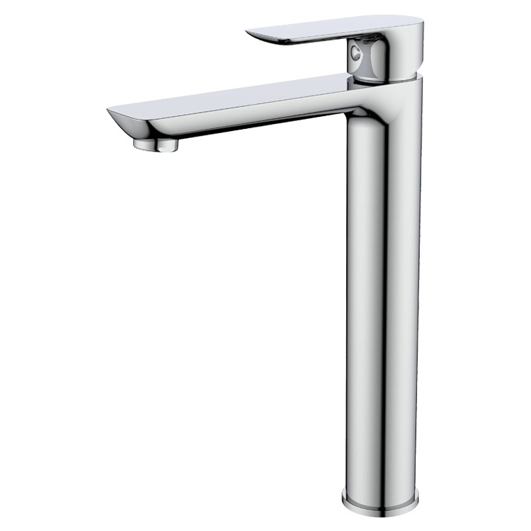 DIEN Modern Luxury Faucet Basin Mixer Tap Brass Body Sink Faucet Watermark Tall Low price Hotel Bathroom Faucet