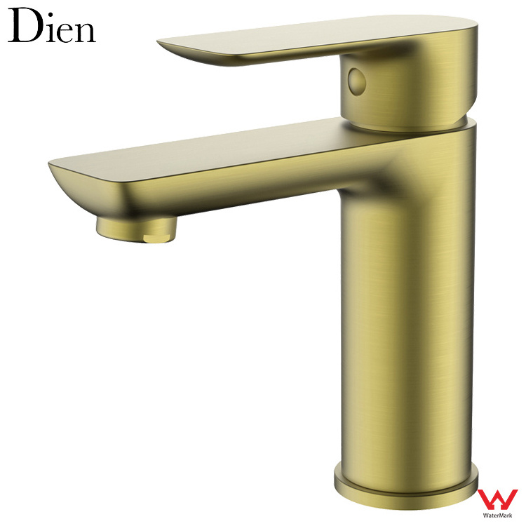 DIEN Watermark New Design Deck Mounted Single single handle brass Bathroom bath shower mixer taps faucet