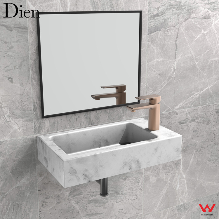 DIEN Watermark New Design Deck Mounted Single single handle brass Bathroom bath shower mixer taps faucet