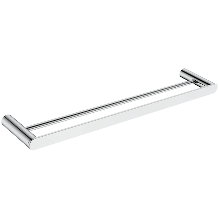 DIEN Wall Mount Bathroom Corner Hardware Salon Minimalist Towel Rack Shelf Chrome Brass Bathroom Accessories